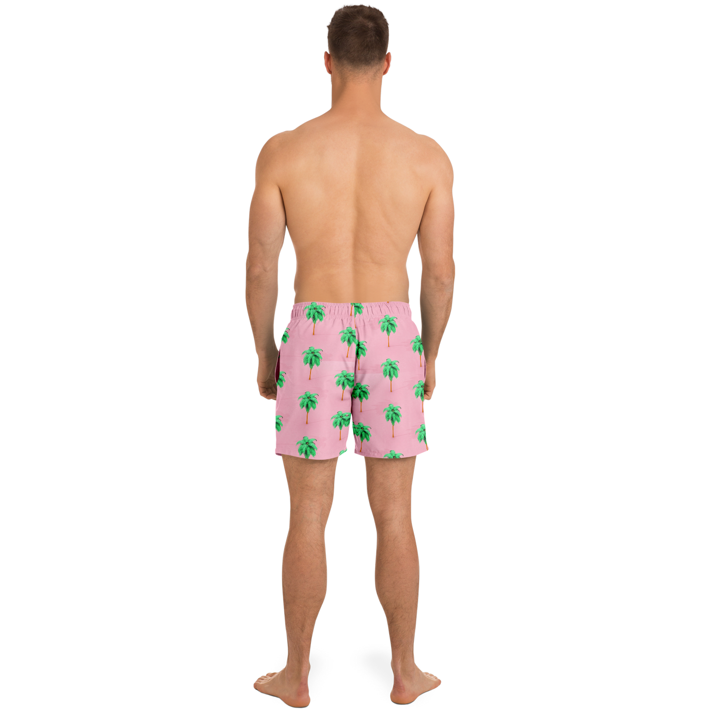 Palm Trees Pattern Swim Trunks