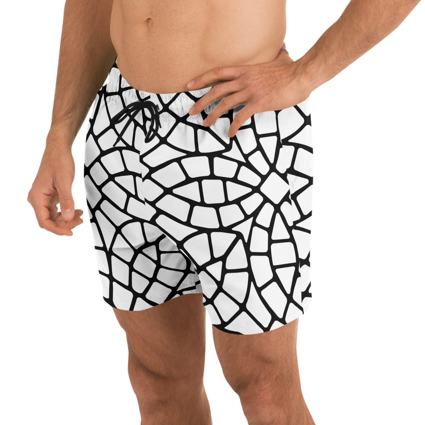 Tesselations Pattern Swim Trunks