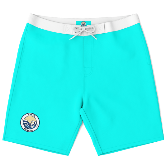 Short de bain turquoise 