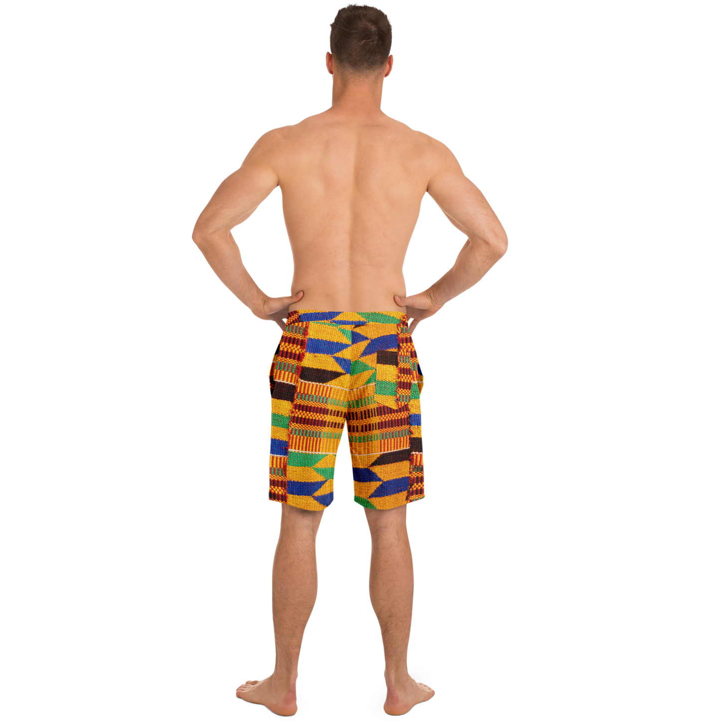 Short de bain à motifs 