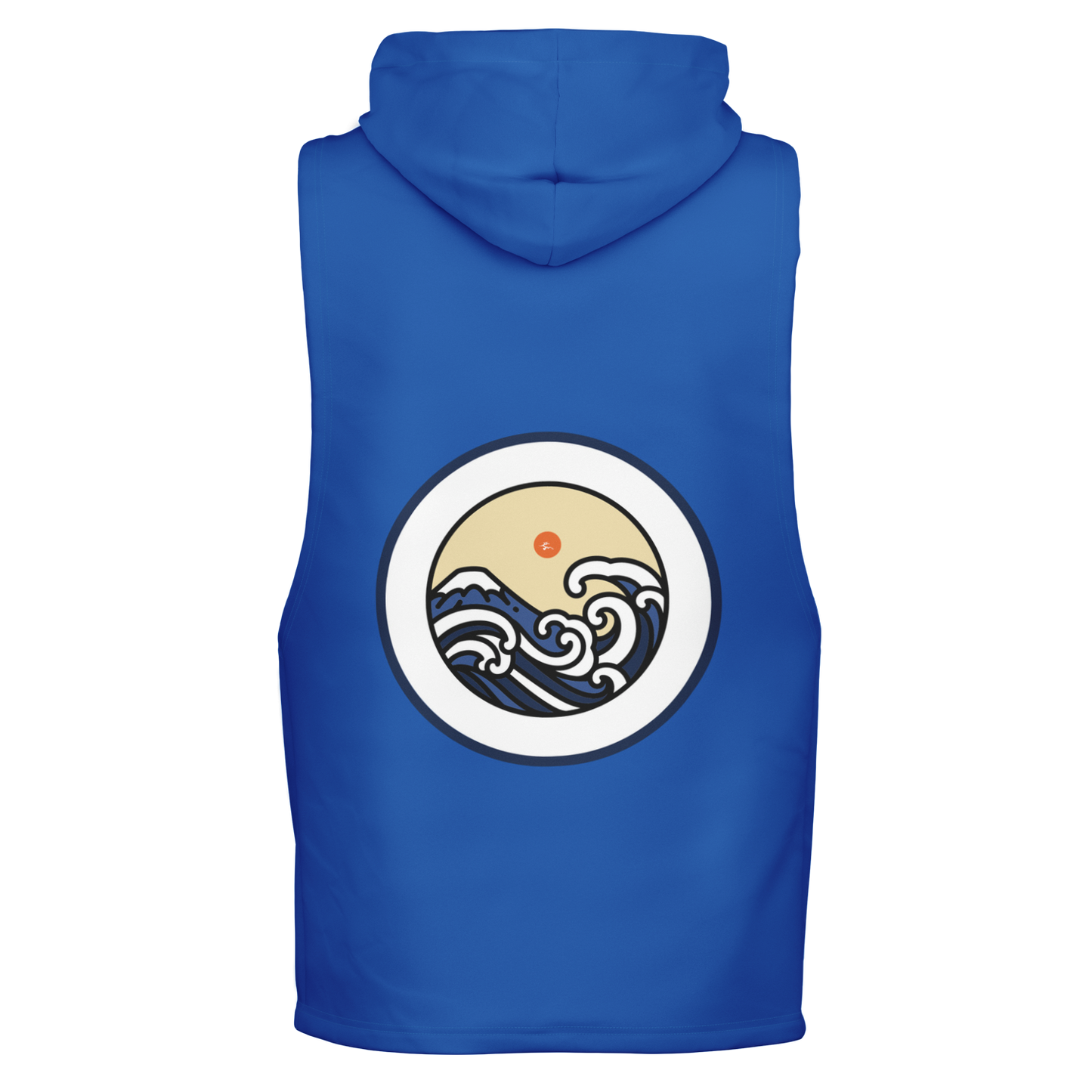 V3 Logo - Blue - Athletic Sleeveless Hoodie