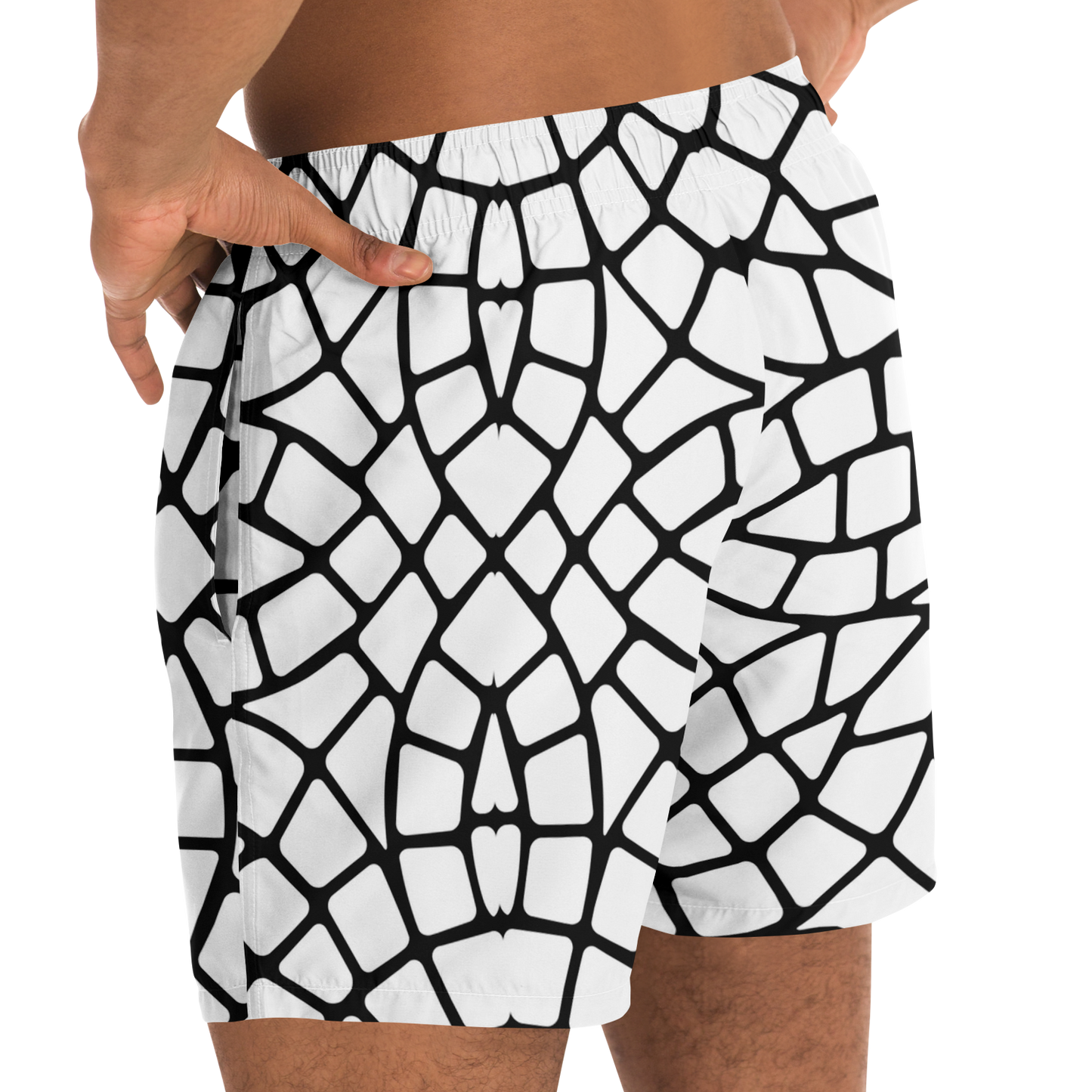 Tesselations Pattern Swim Trunks