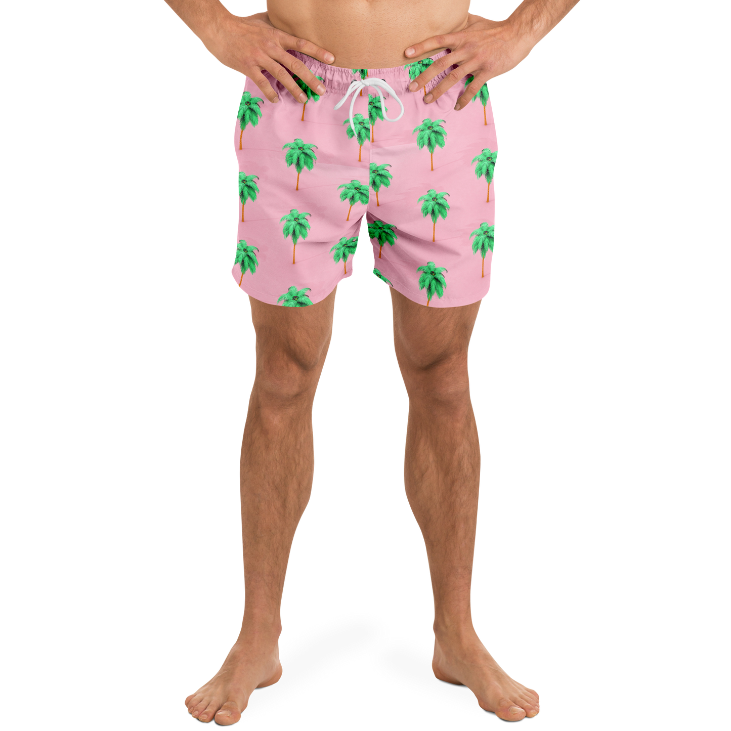 Palm Trees Pattern Swim Trunks