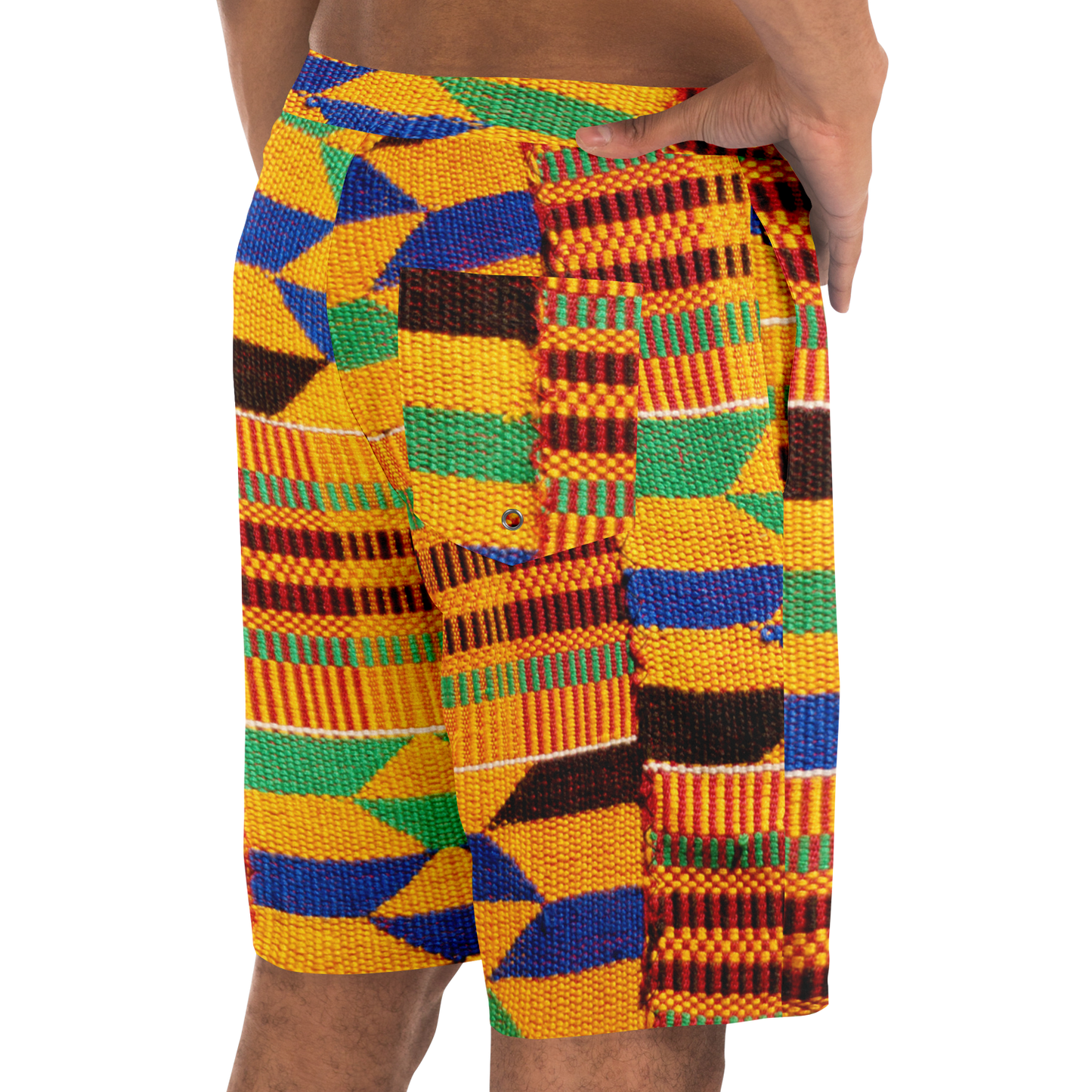 Short de bain à motifs 