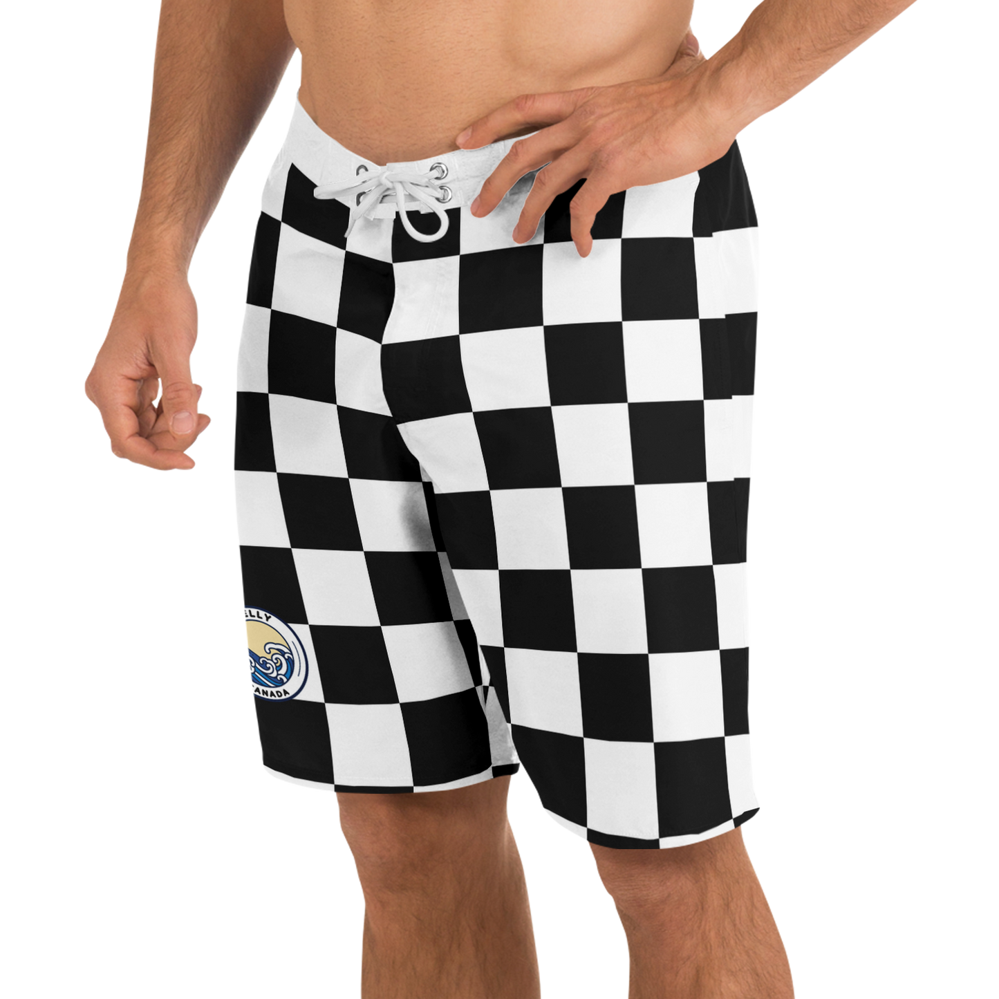 Checkerboard Board Shorts