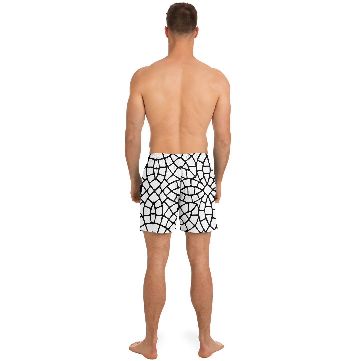 Tesselations Pattern Swim Trunks