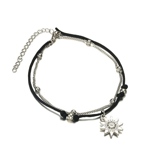 Sun Charm Anklet