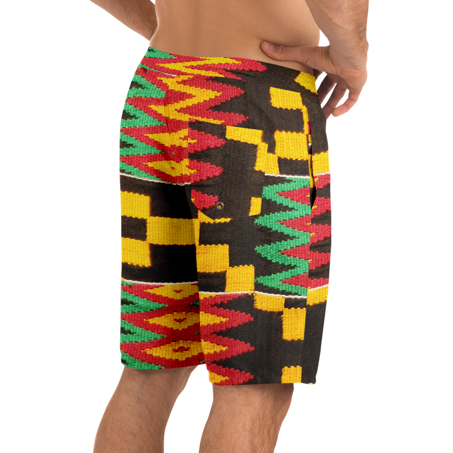 Boardshort à motif zoulou 