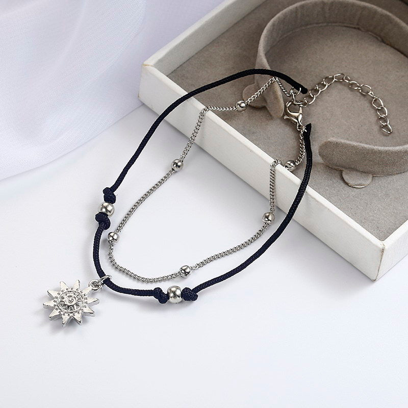 Sun Charm Anklet