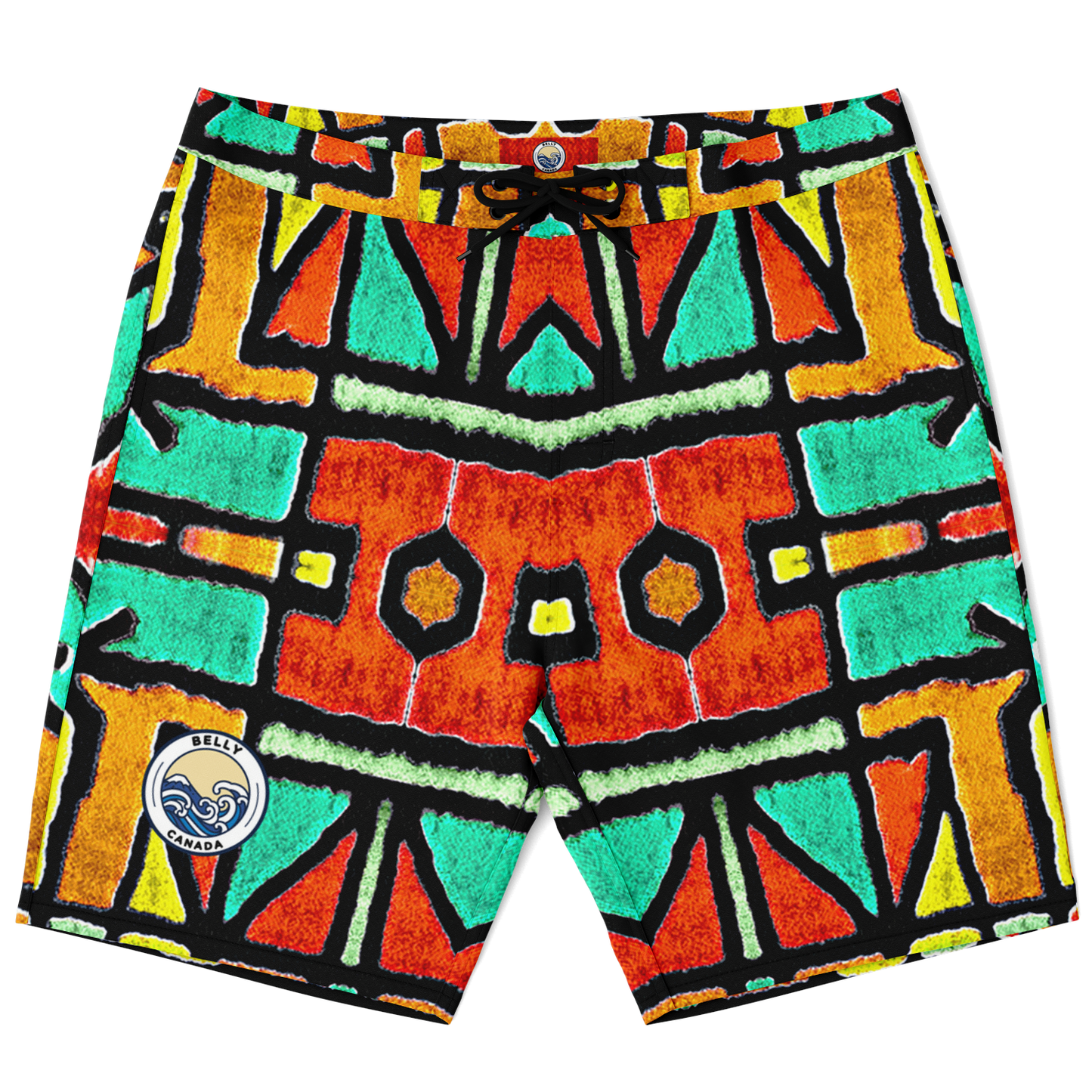 Short de bain à motifs 