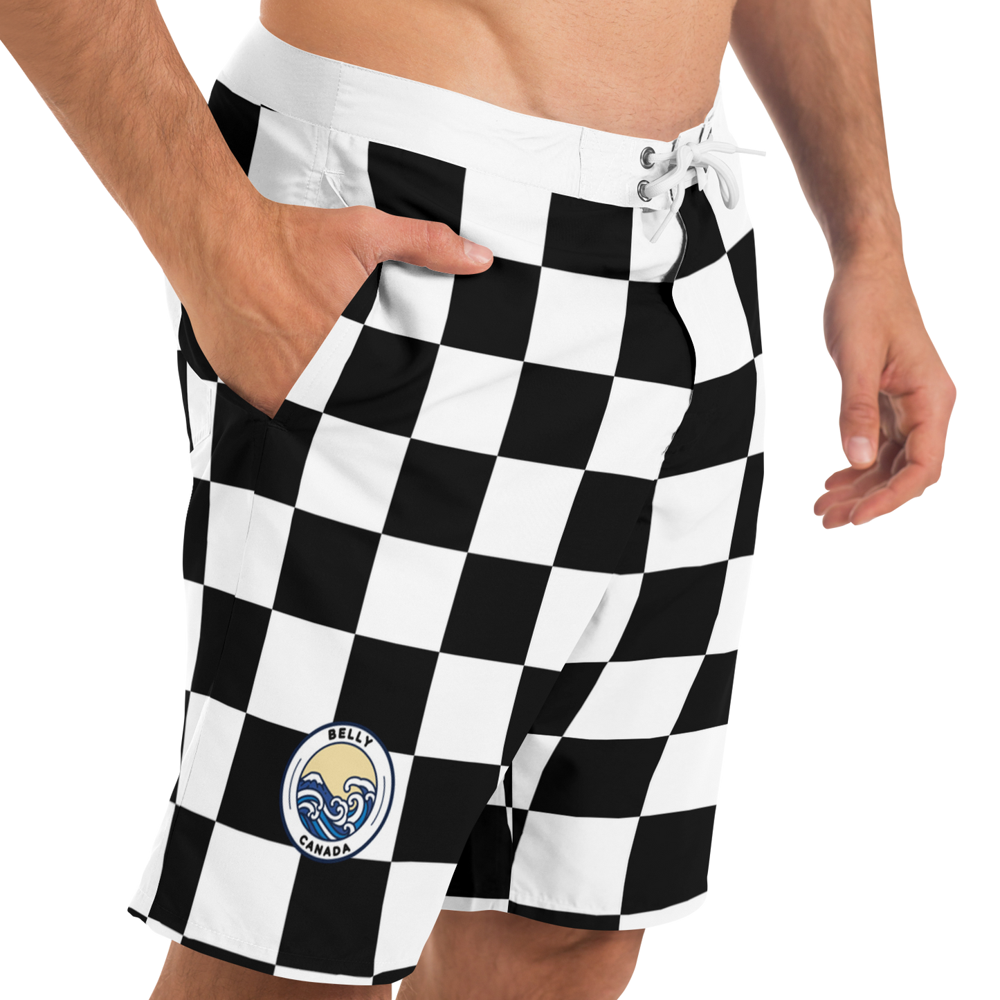 Checkerboard Board Shorts