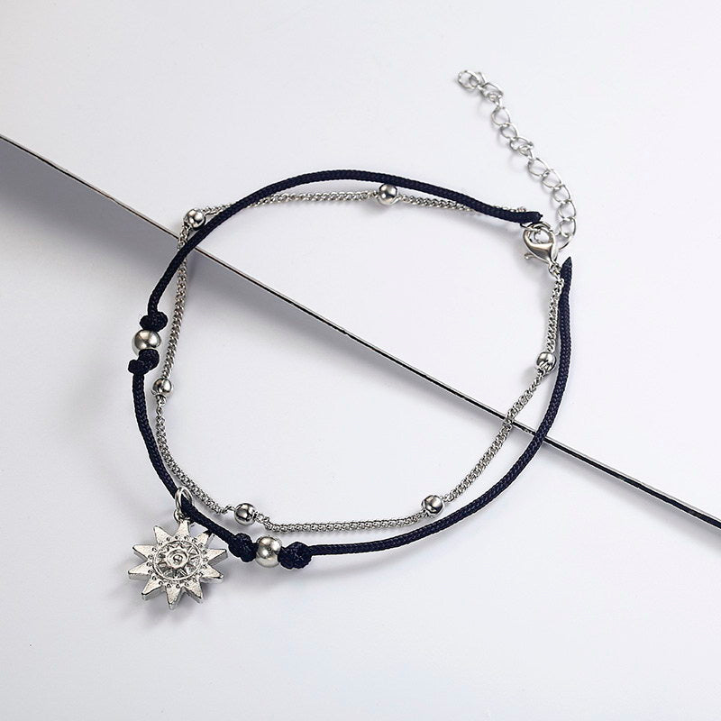 Sun Charm Anklet