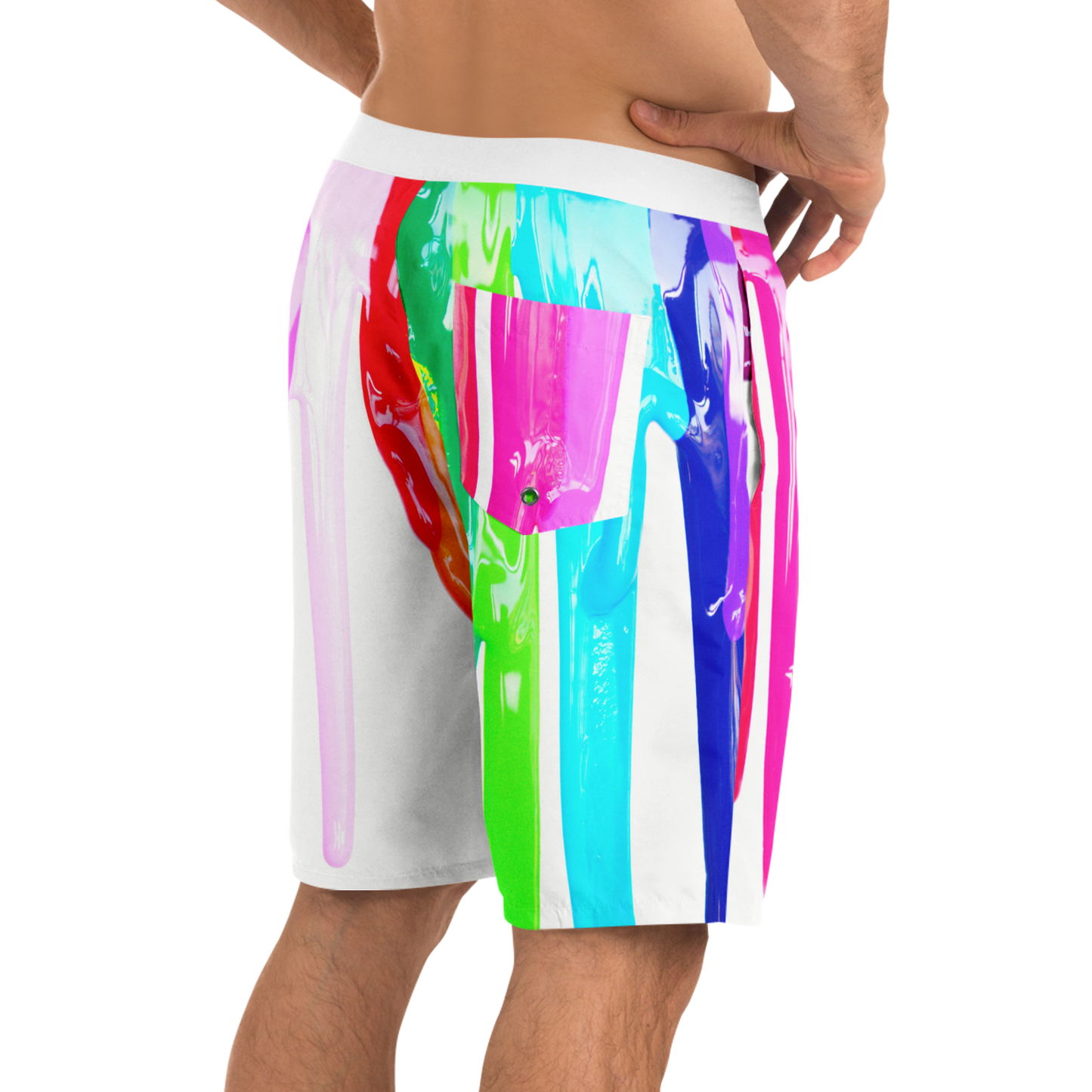 Paint Drip Board Shorts