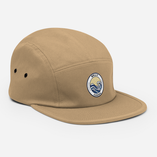 Casquette à cinq panneaux avec logo Belly v3