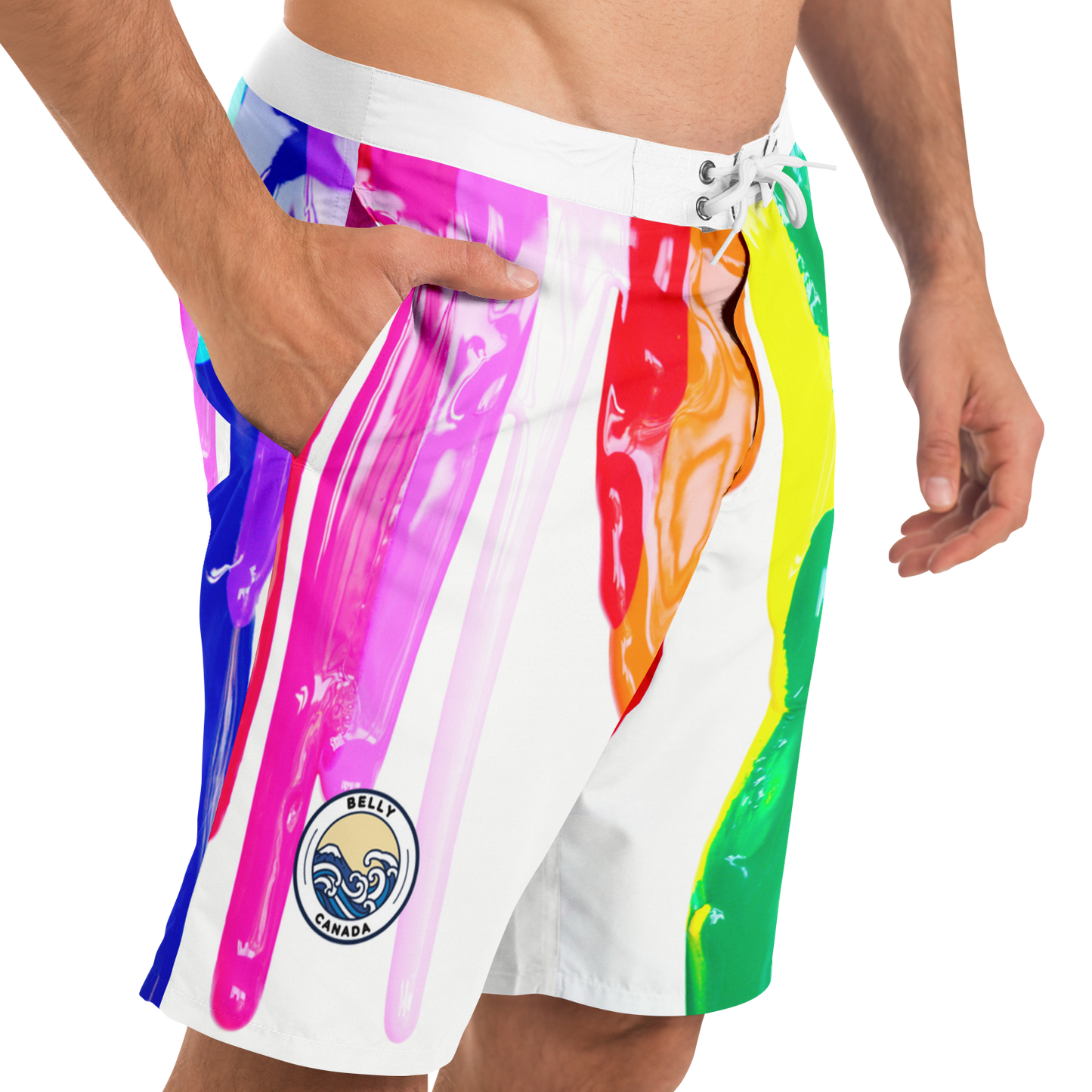 Paint Drip Board Shorts