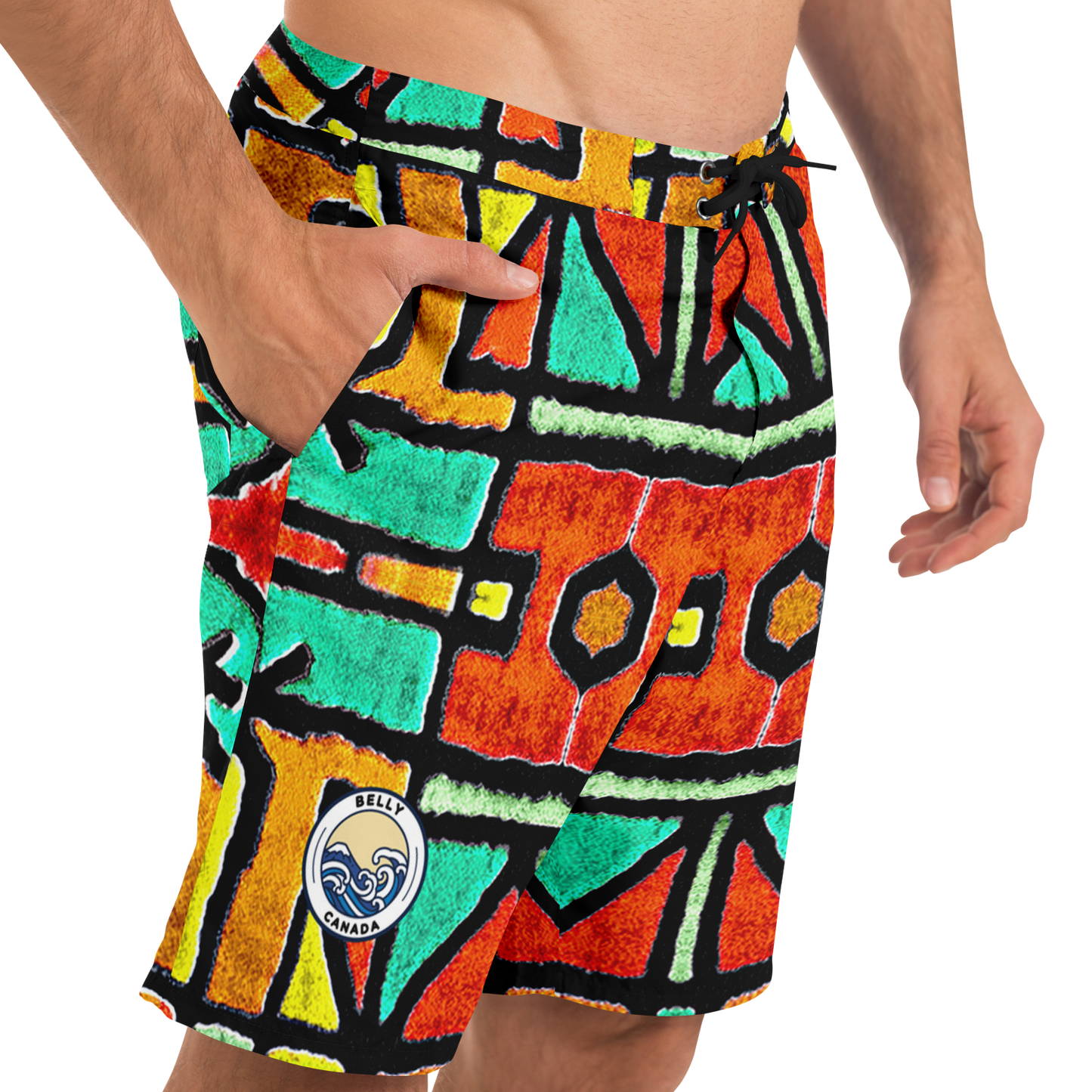 Pattern Board Shorts