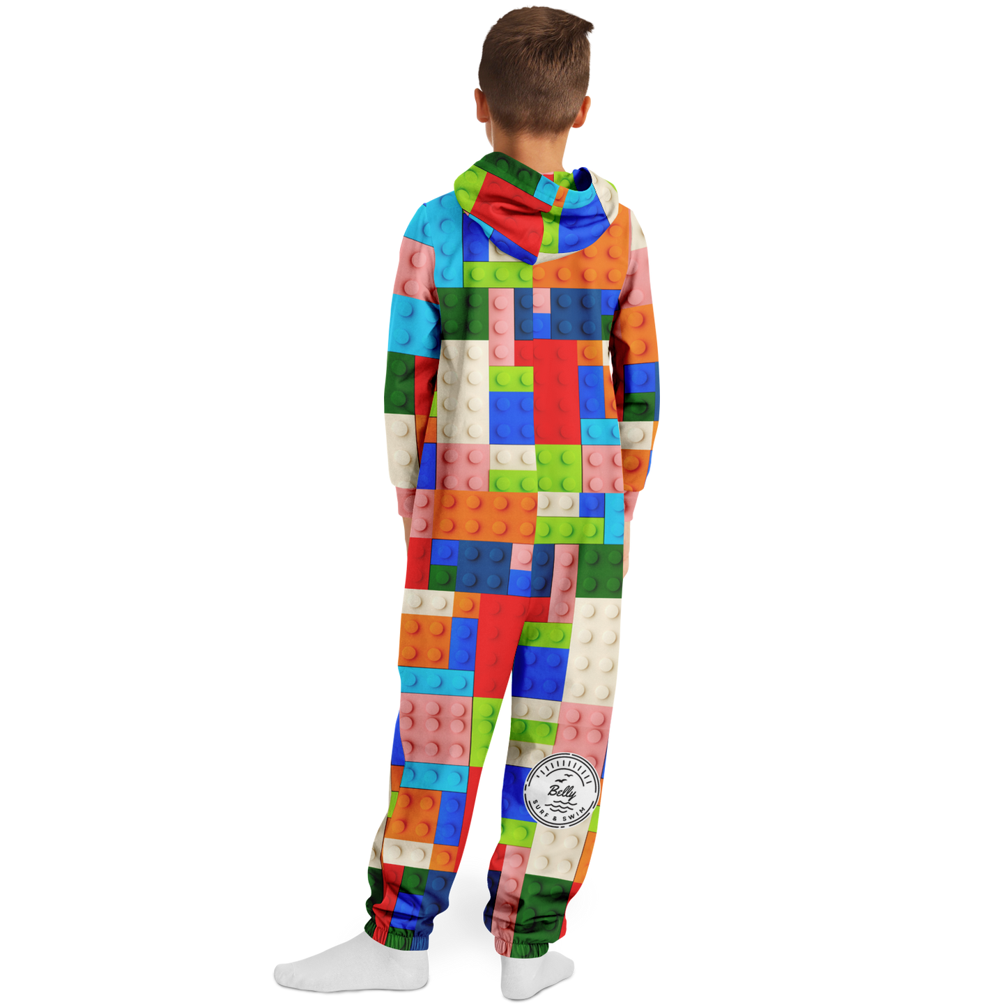 Men's Youth Lego Print Athletic Jumpsuit