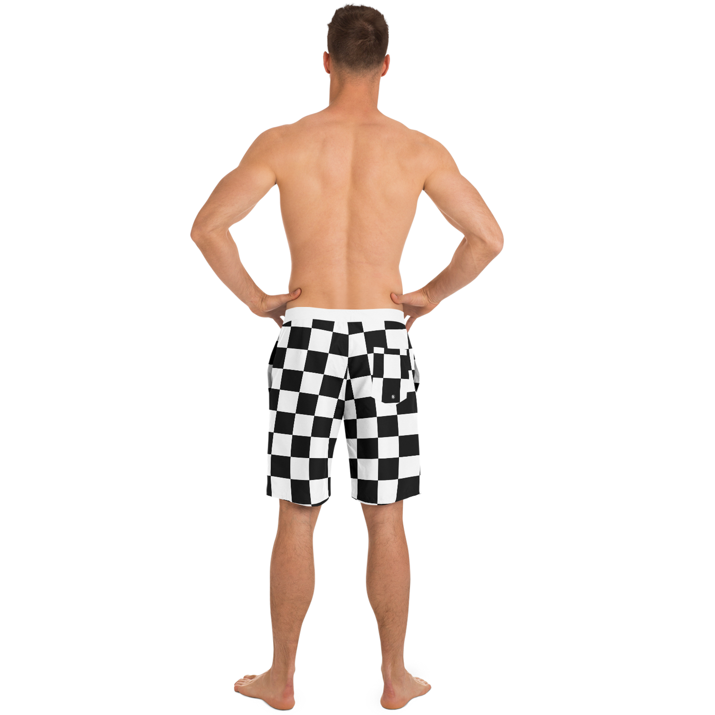 Checkerboard Board Shorts