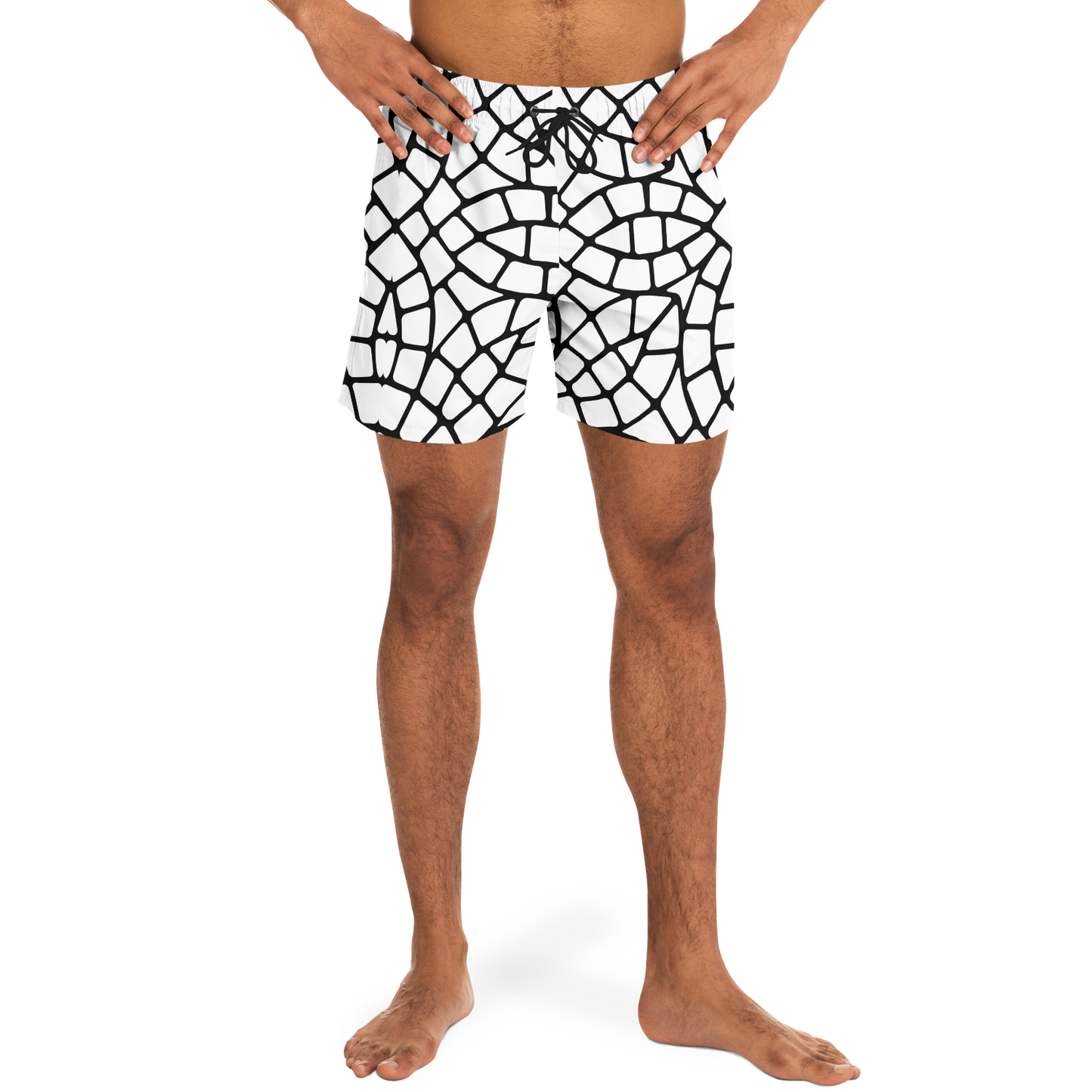 Tesselations Pattern Swim Trunks