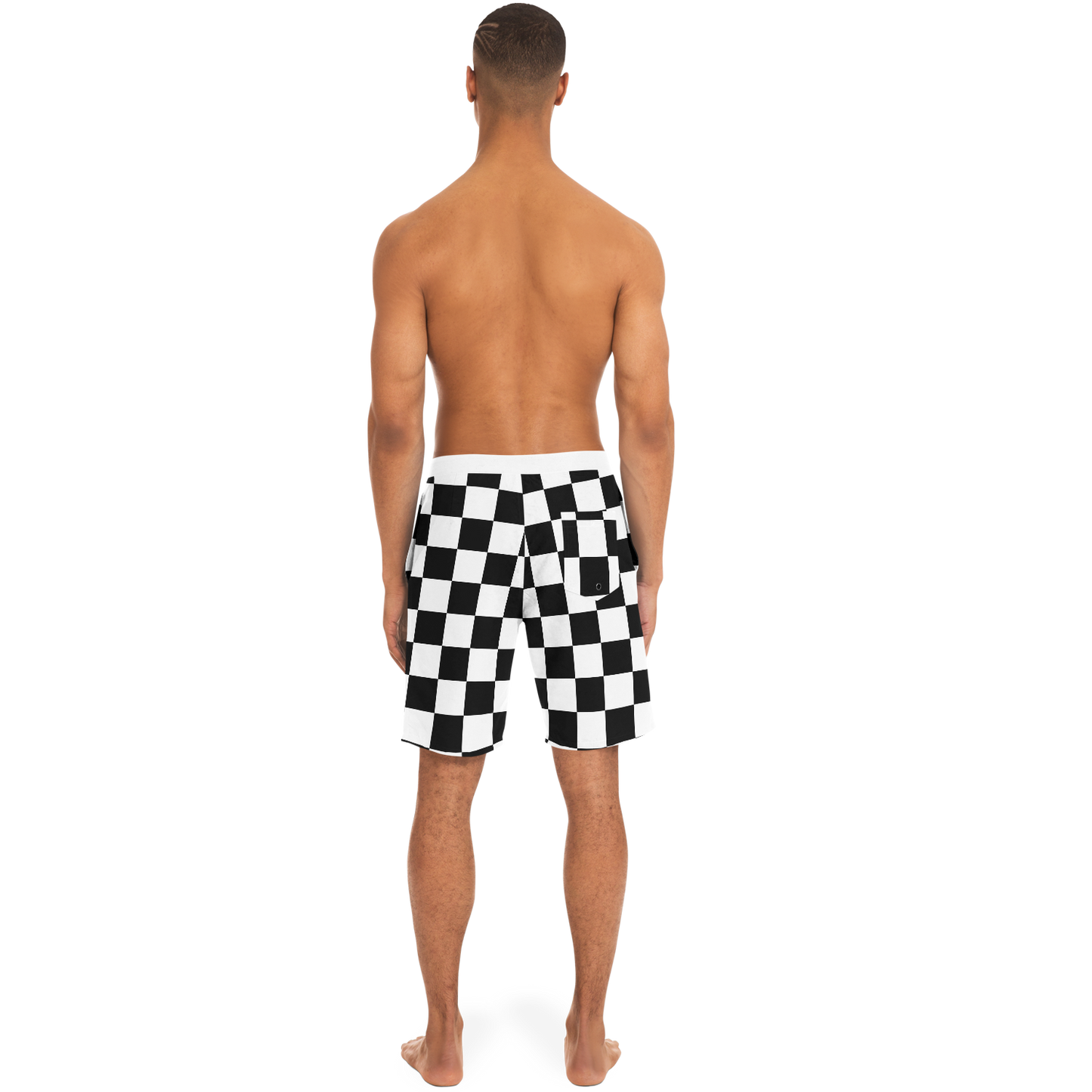 Checkerboard Board Shorts