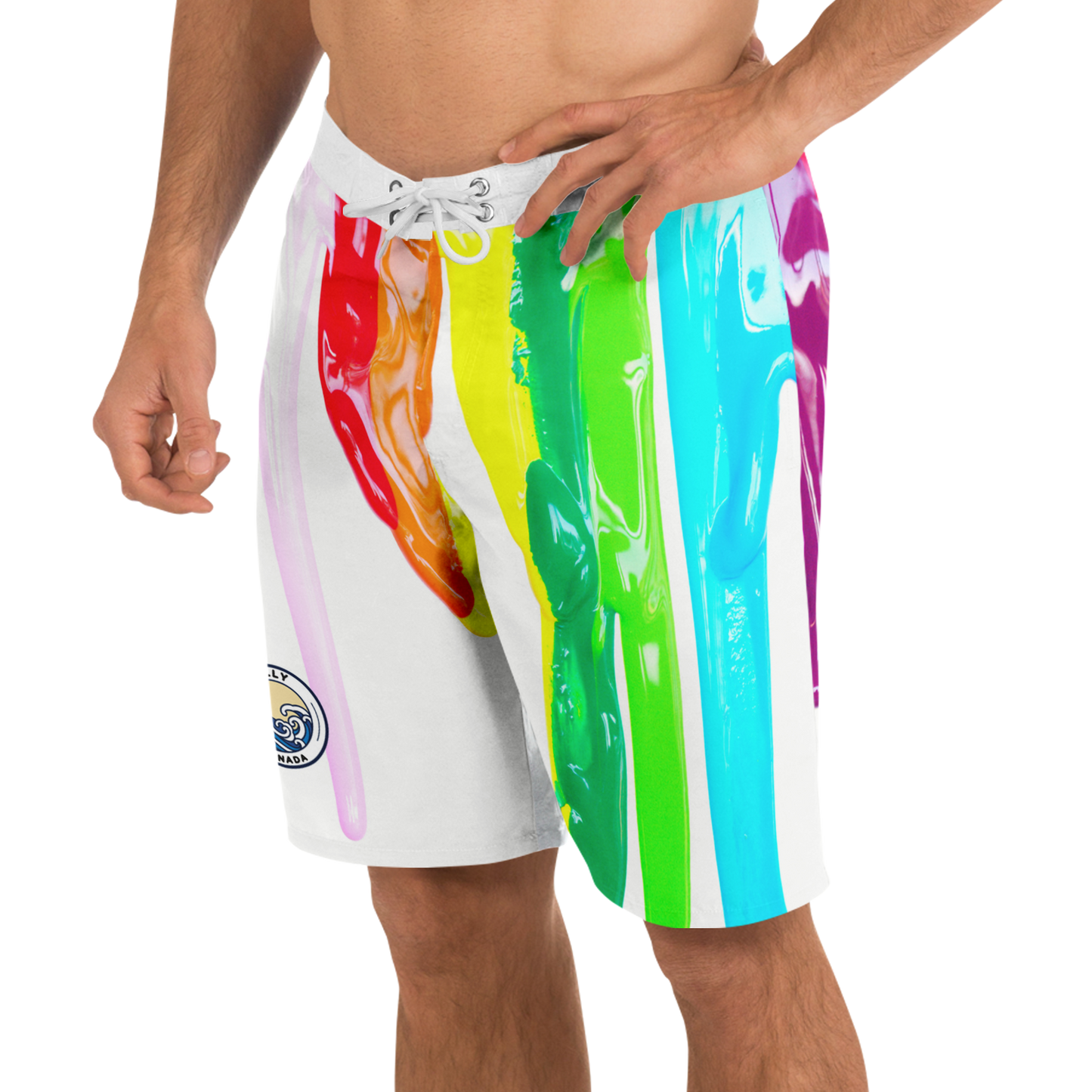 Paint Drip Board Shorts