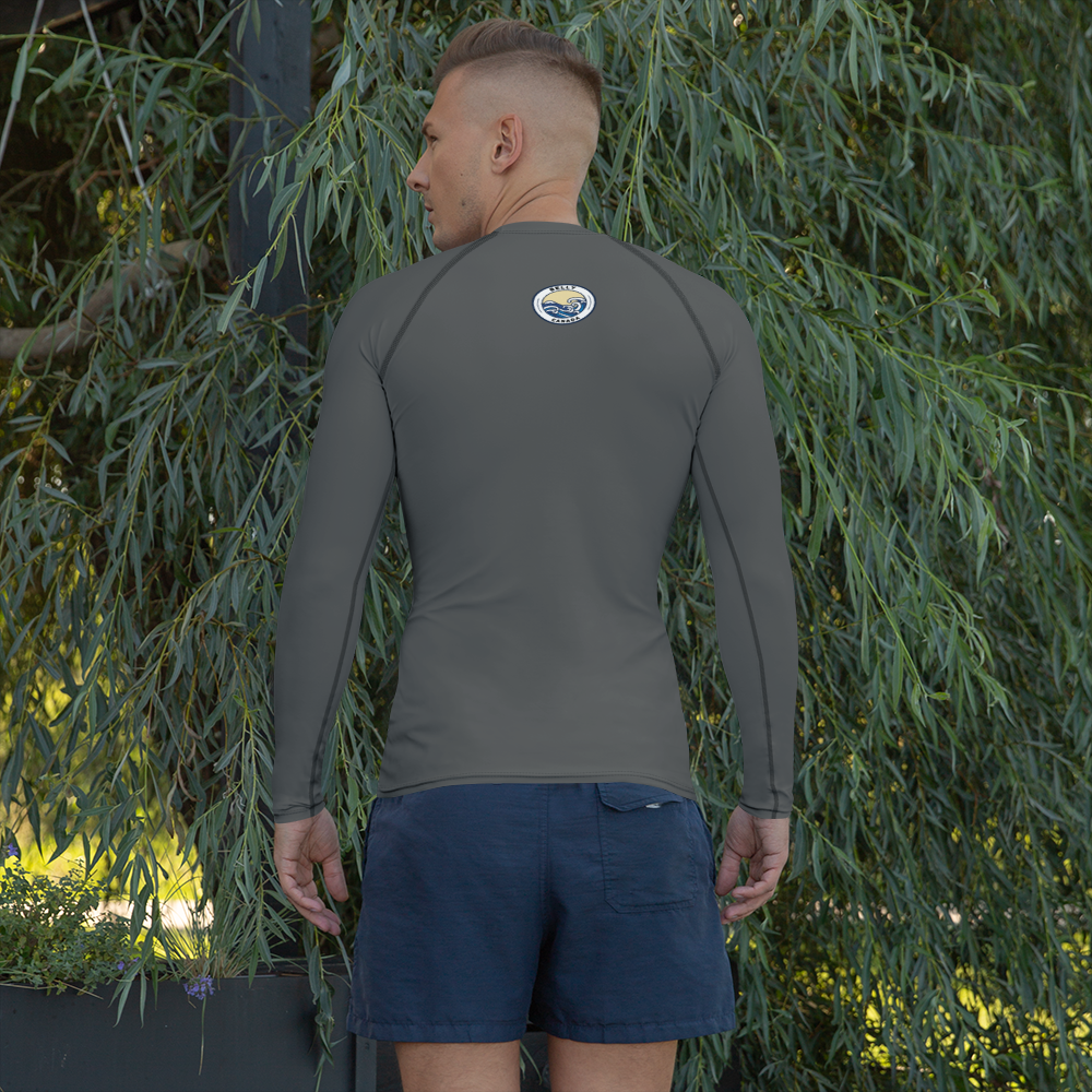 Black Tie, Grey Suit Men's Rash Guard