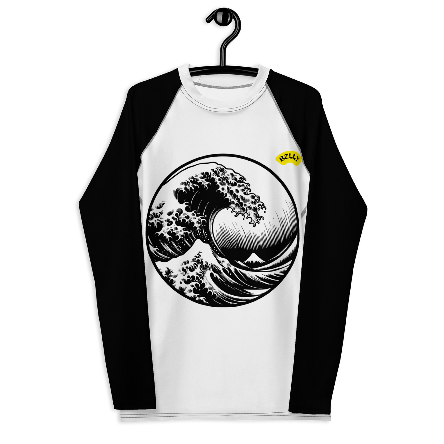 Men's Tidal Wave of Kanagawa Rash Guard