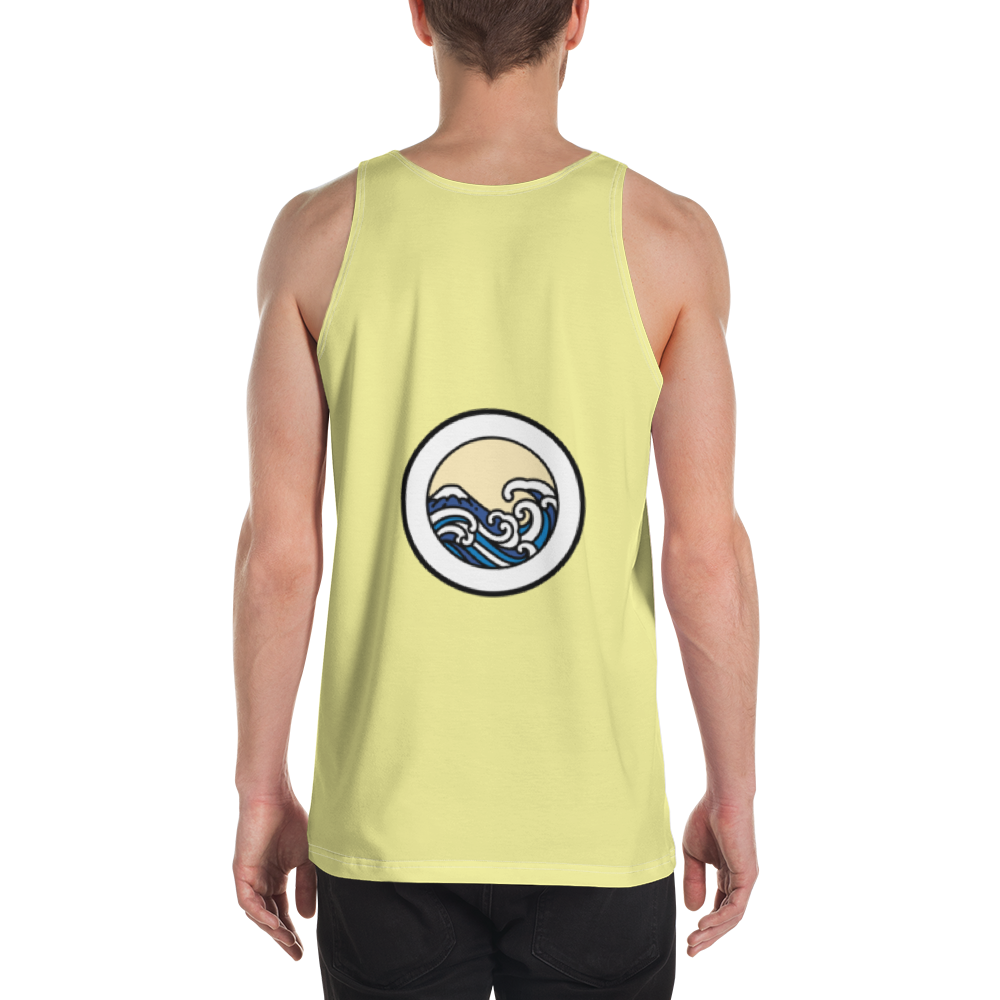 Men's Light Yellow Tank Top