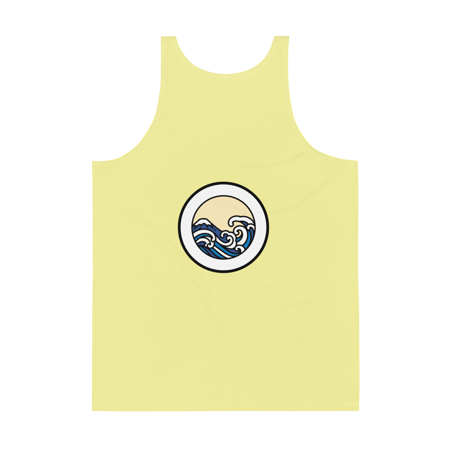 Men's Light Yellow Tank Top