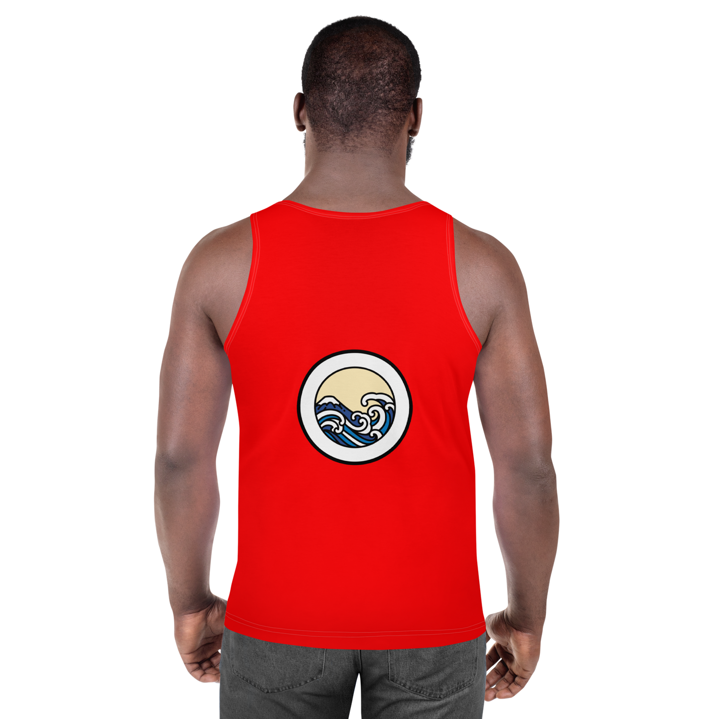 Men's Red Tank Top