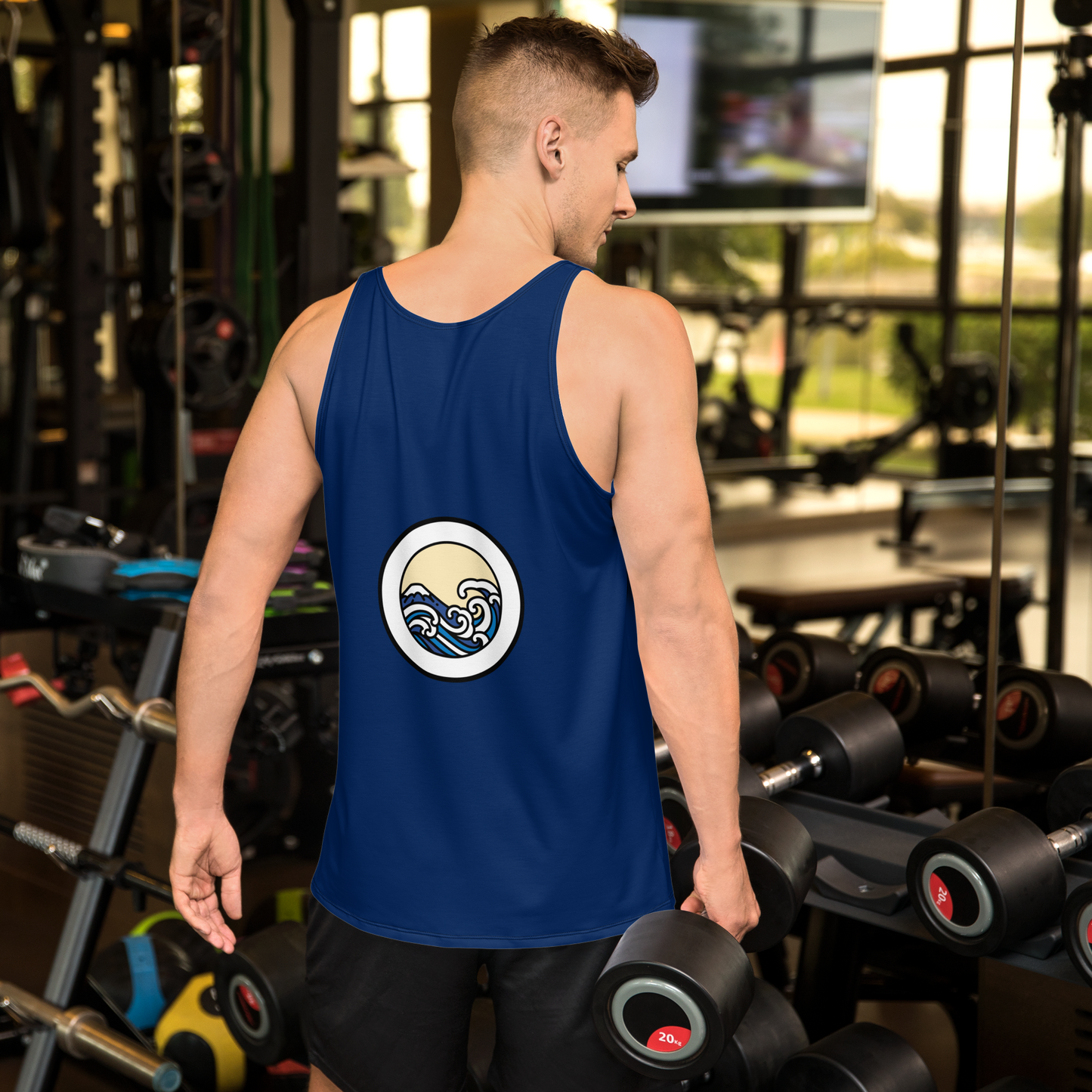 Men's Navy Tank Top