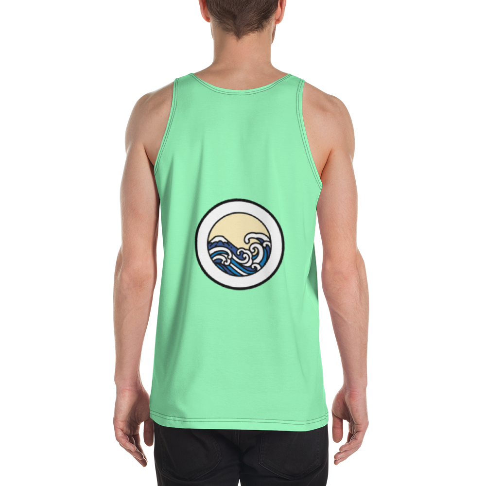 Men's Light Green Tank Top