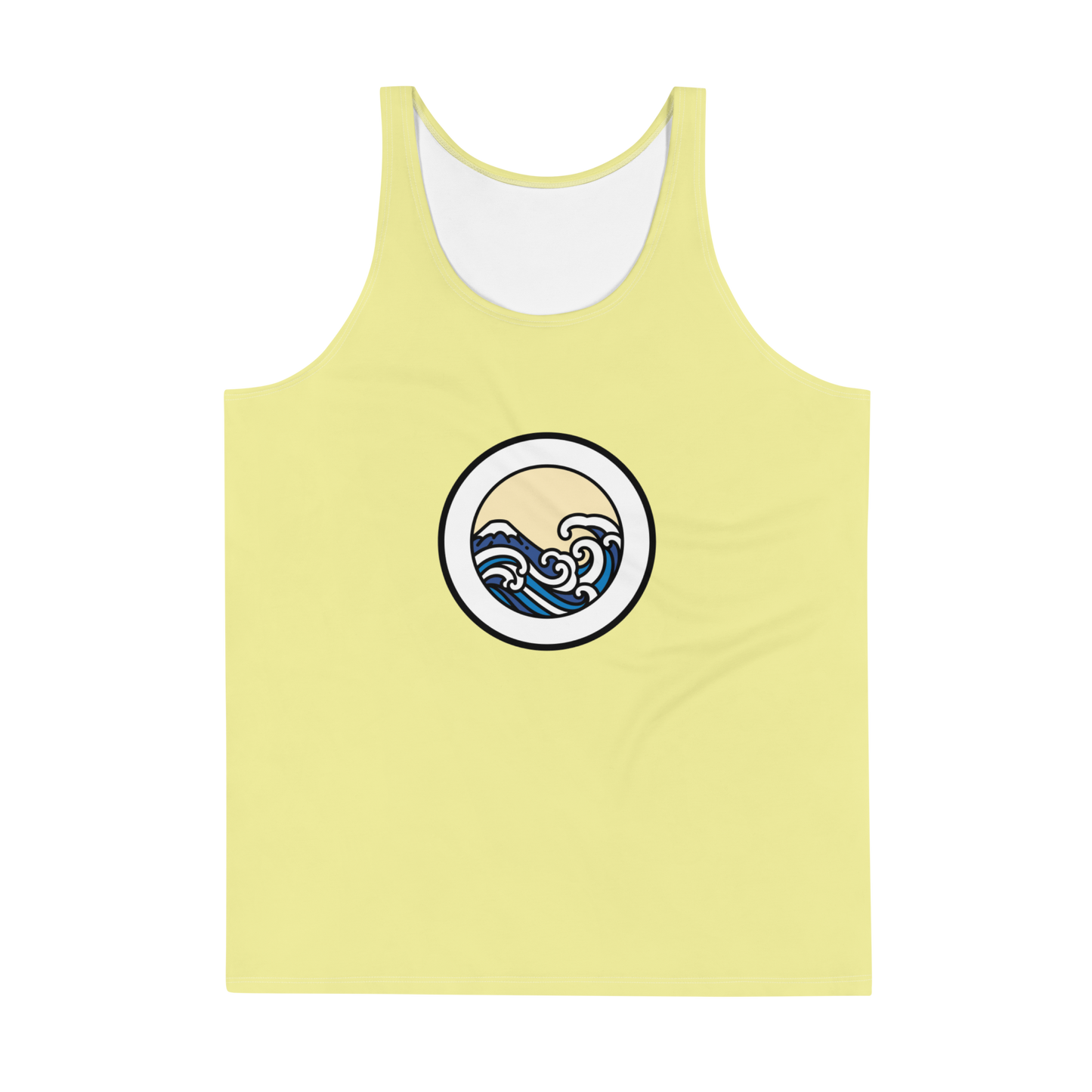 Men's Light Yellow Tank Top