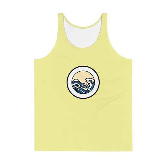 Men's Light Yellow Tank Top