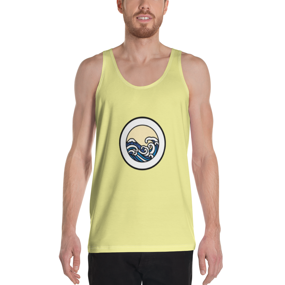 Men's Light Yellow Tank Top