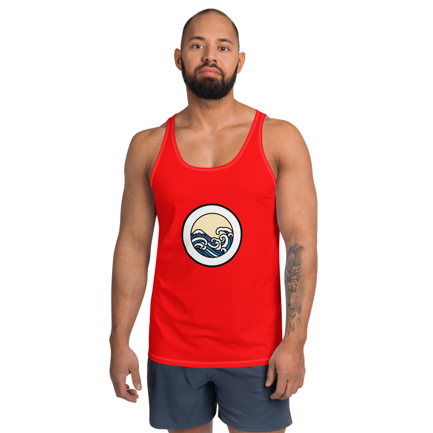 Men's Red Tank Top