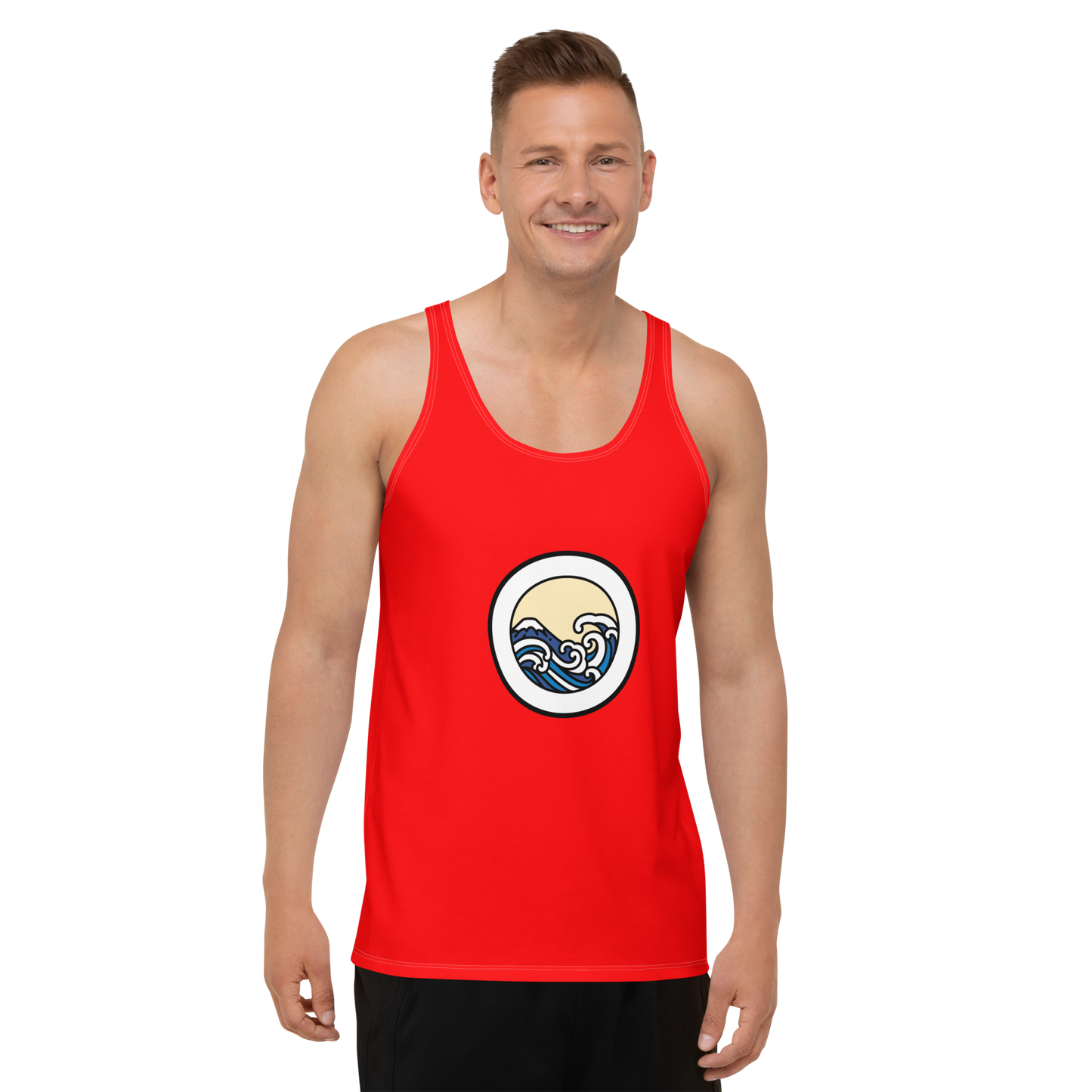 Men's Red Tank Top