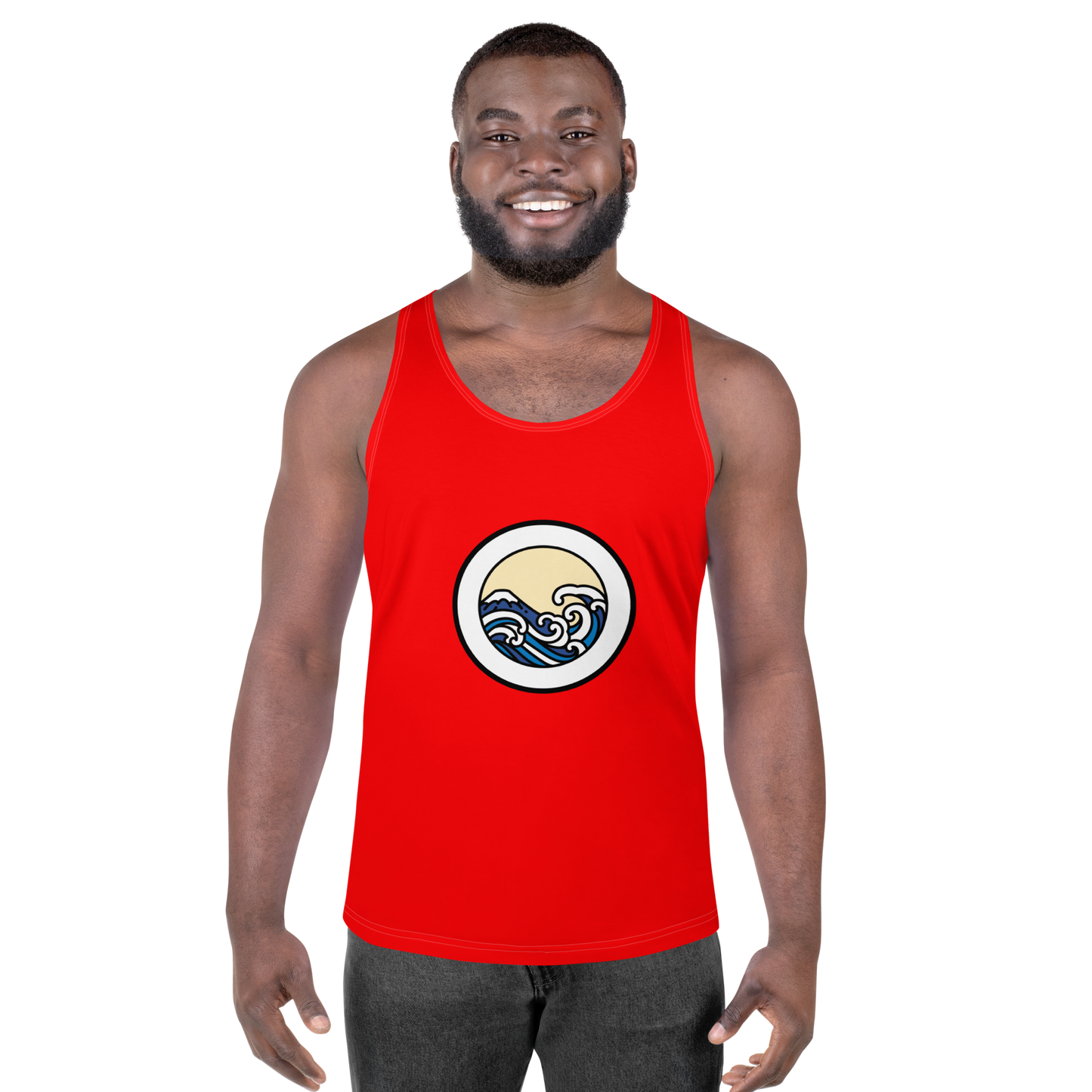 Men's Red Tank Top