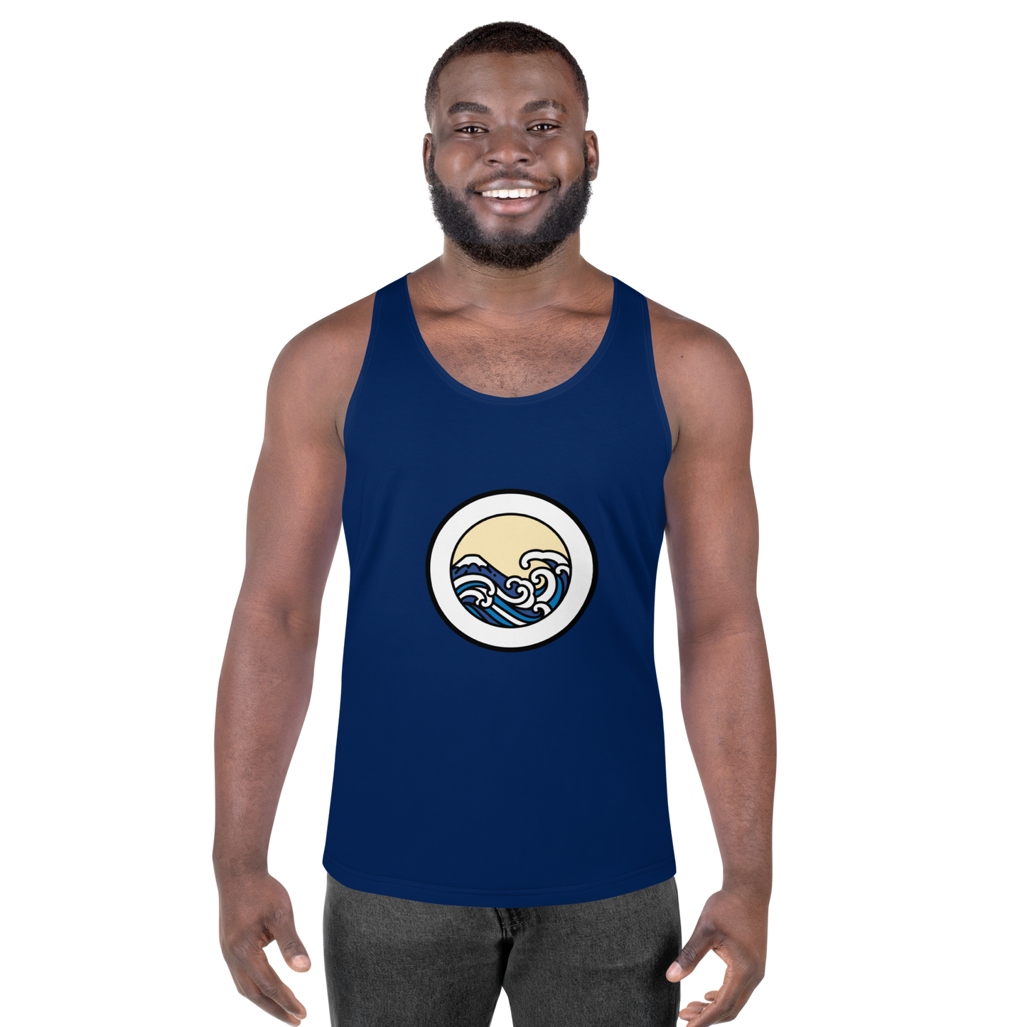 Men's Navy Tank Top