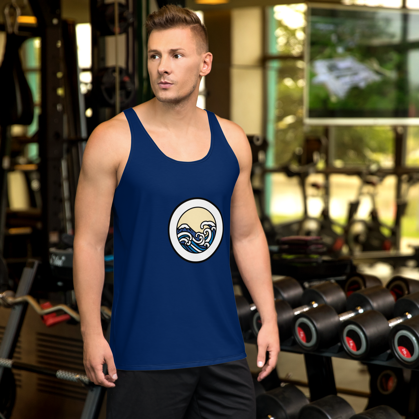 Men's Navy Tank Top