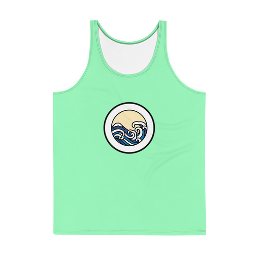 Men's Light Green Tank Top