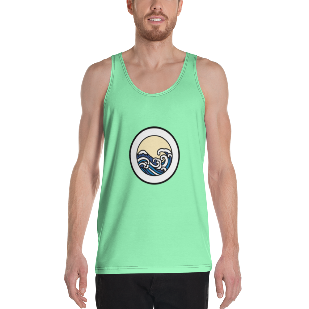 Men's Light Green Tank Top