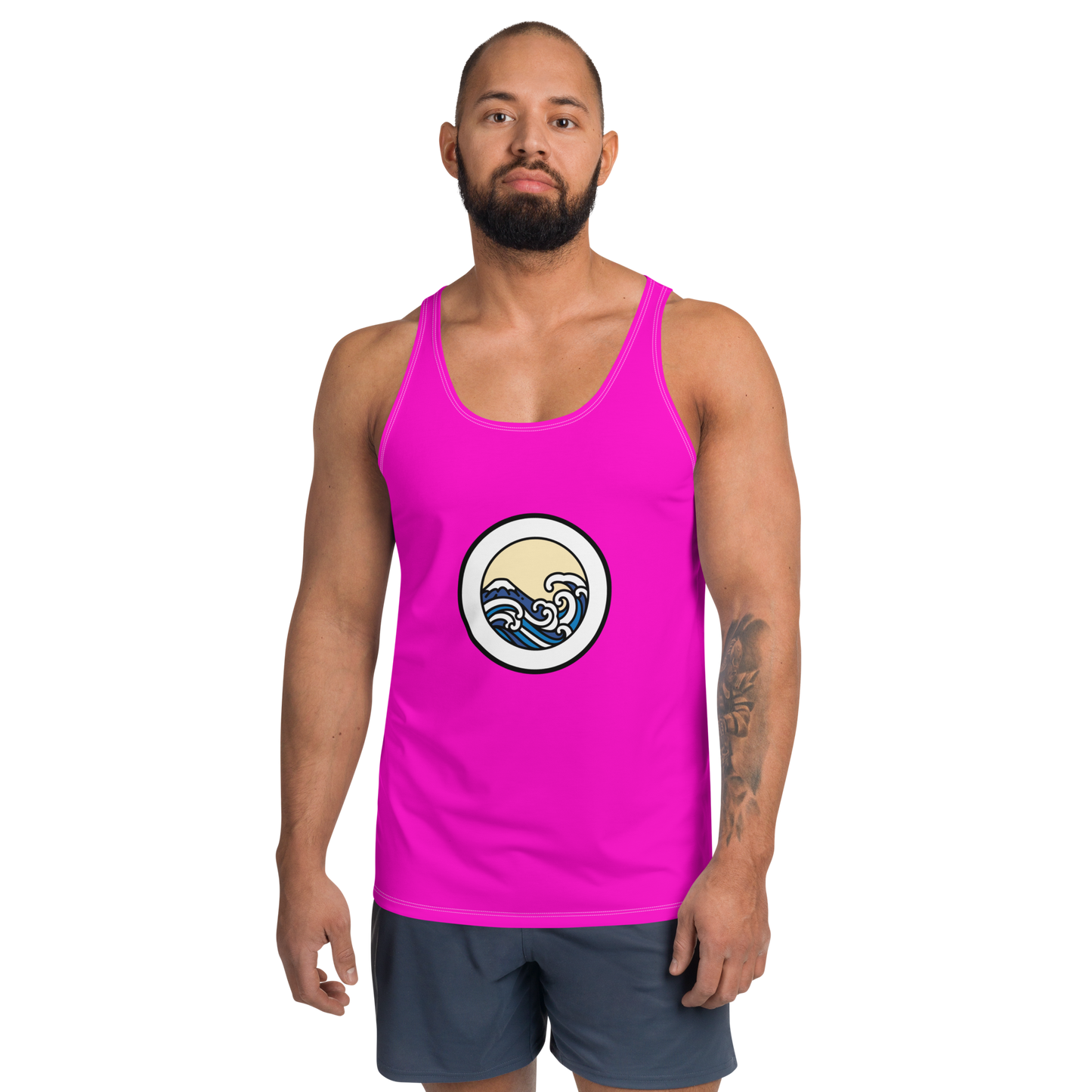 Men's Magenta Tank Top