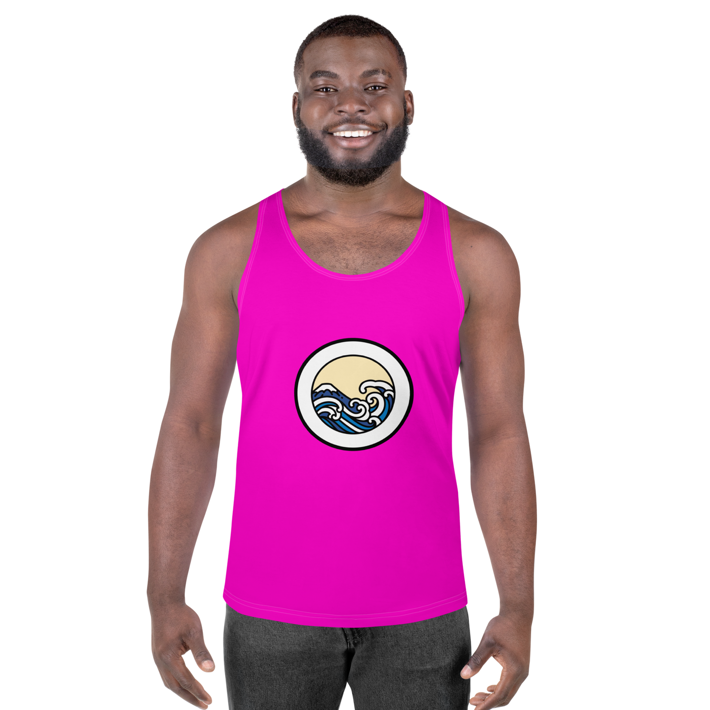 Men's Magenta Tank Top