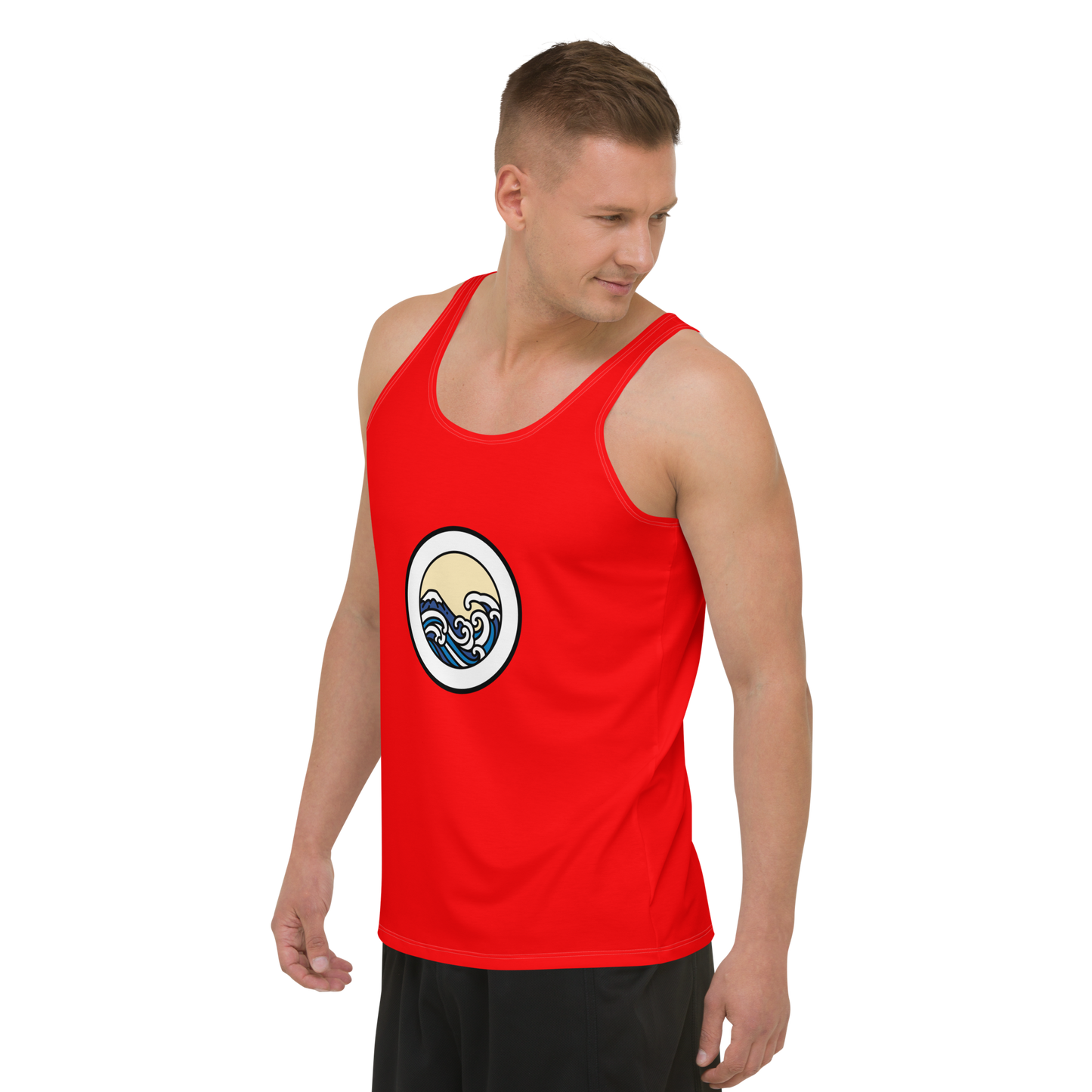 Men's Red Tank Top