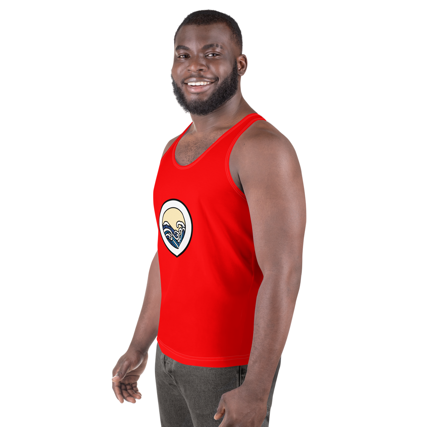 Men's Red Tank Top