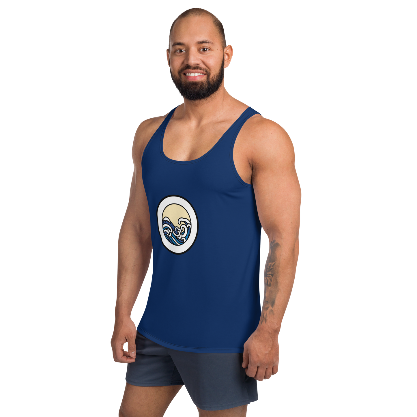 Men's Navy Tank Top