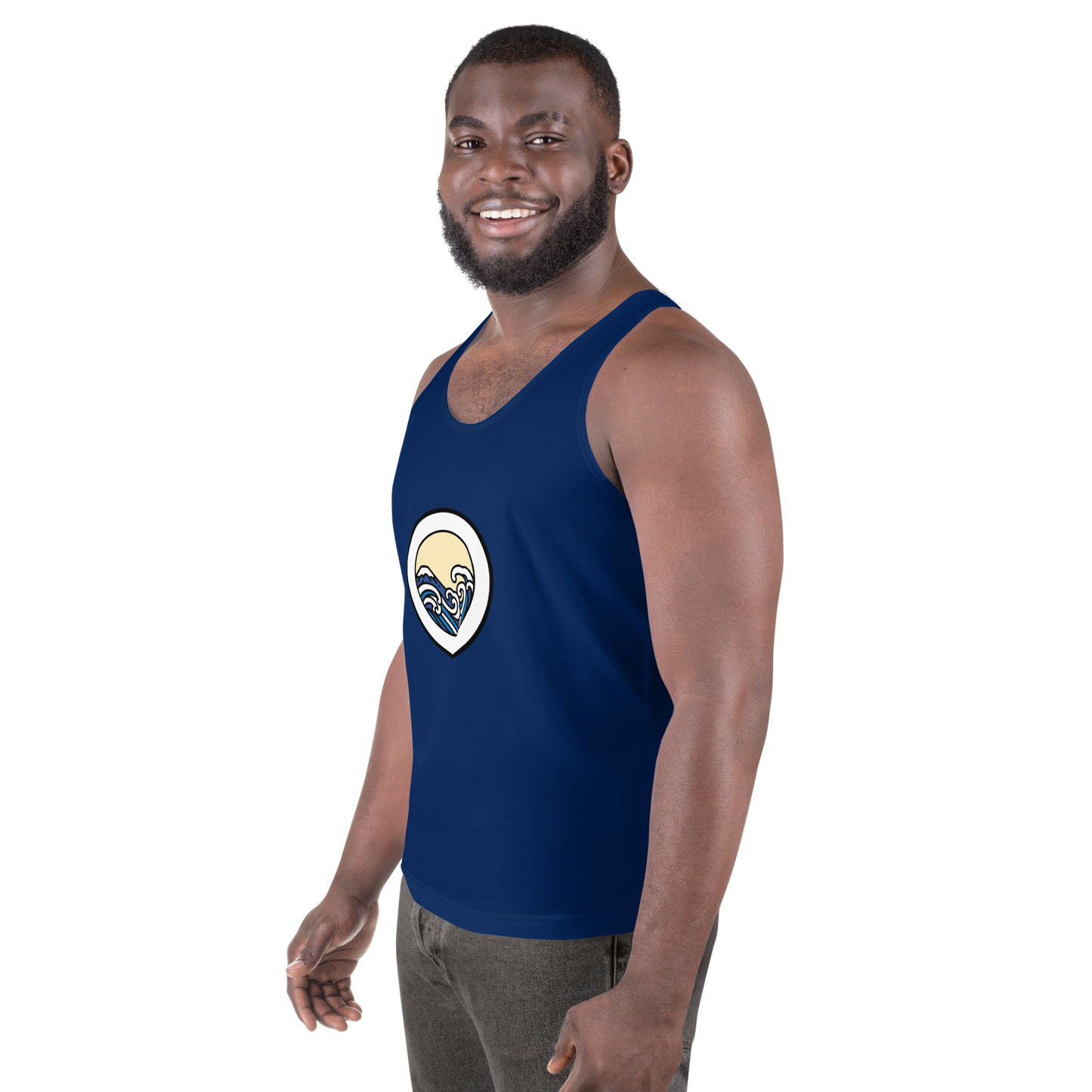 Men's Navy Tank Top