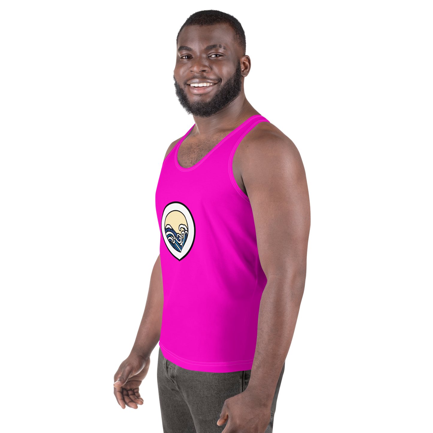 Men's Magenta Tank Top