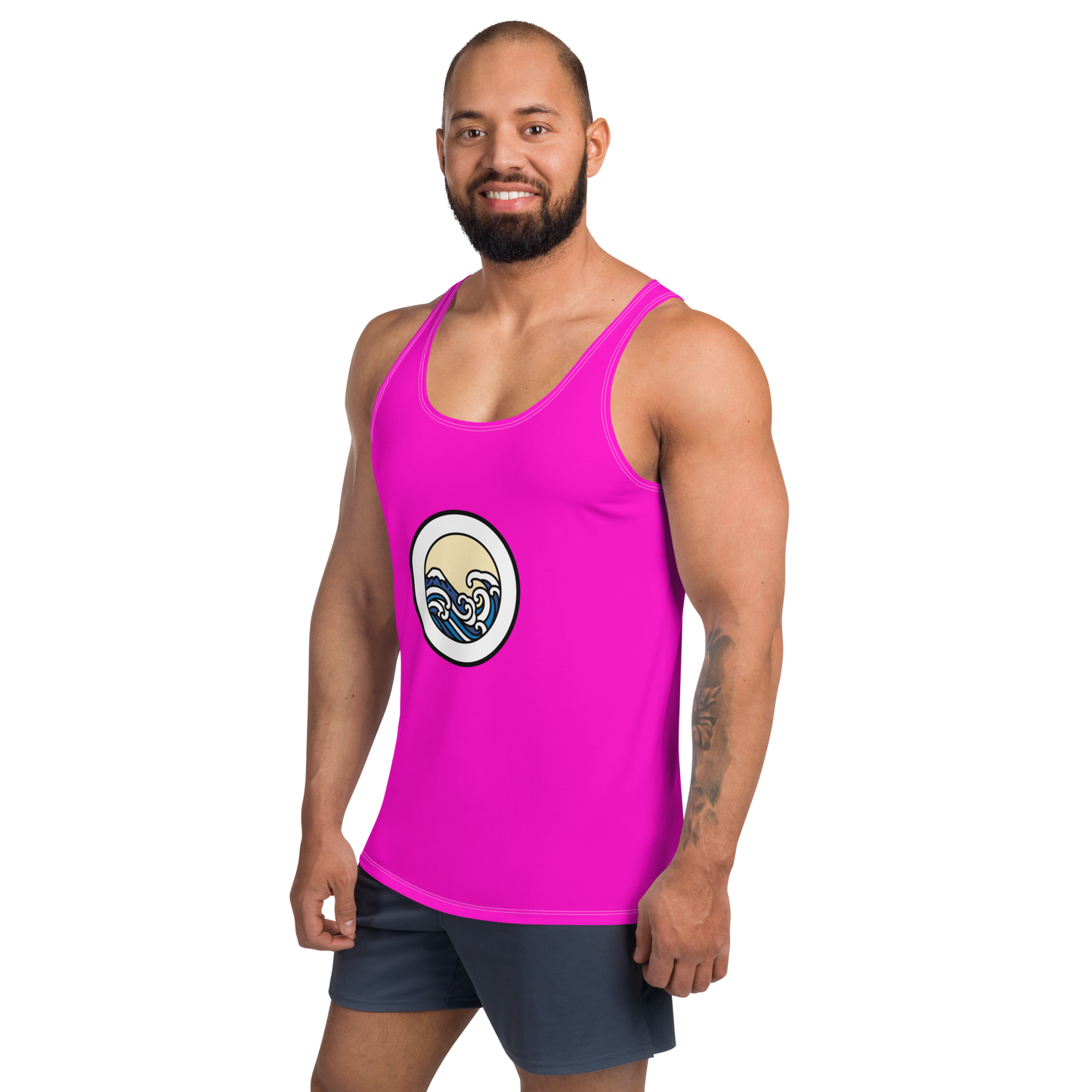 Men's Magenta Tank Top